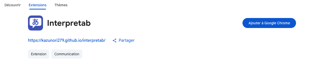 Ajouter à Chrome